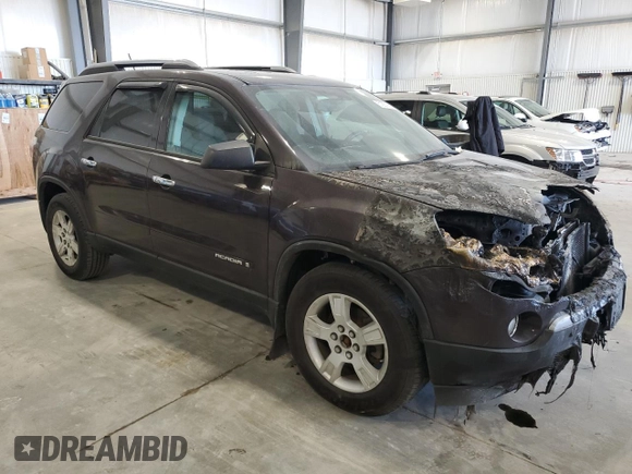 2008 GMC Acadia SLE1 with VIN 1GKEV13718J142115, listed as a Copart auction lot 51231695 with Not Provided miles and Salvage Title. Bid and sale history available at carsss.com. Image 4.