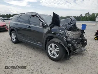 2018 GMC Terrain SLE z VIN 3GKALTEV1JL359917, wystawiony jako Copart lot #54318995 z przebiegiem Nie podano mil oraz Szkoda całkowita • Salvage title. Historia ofert i sprzedaży dostępna na DreamBid. Obrazek 4.