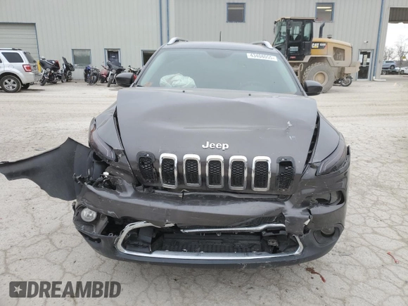 2018 Jeep Cherokee Limited with VIN 1C4PJMDX1JD570089, listed as a Copart auction lot 43408055 with 54,568 mi miles and Salvage Title. Bid and sale history available at carsss.com. Image 5.