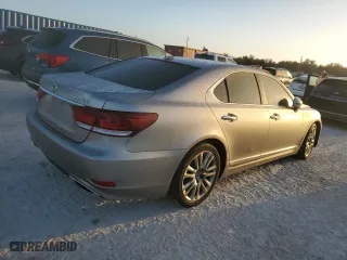 2017 Lexus LS with VIN JTHBL5EF5H5144909, listed as a Copart auction lot 76586544 with 0 mi miles and Non Repairable. Bid and sale history available at carsss.com. Image 3.