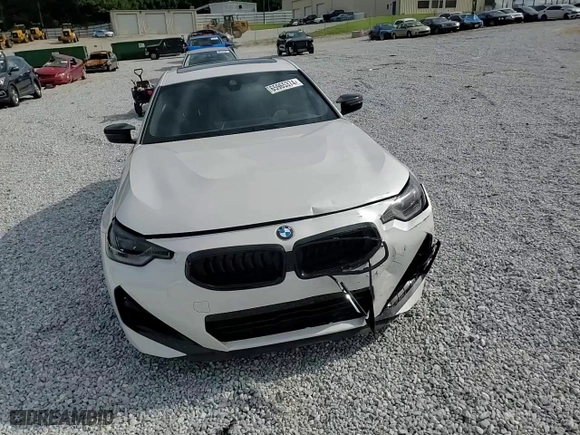 2024 BMW 2 Series M240i with VIN 3MW43CM07R8E40835, listed as a Copart auction lot 65965374 with 11,065 mi miles and Salvage Title. Bid and sale history available at carsss.com. Image 11.