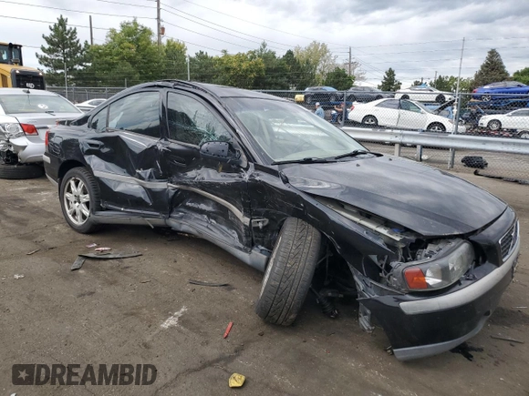 2003 Volvo S60 with VIN YV1RH59H532239178, listed as a Copart auction lot 66537134 with 0 mi miles and Non Repairable. Bid and sale history available at carsss.com. Image 4.