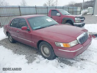 2002 Mercury Grand Marquis LS Premium with VIN 2MEFM75W72X611229, listed as a IAAI auction lot 41256582 with 170,503 mi miles. Bid and sale history available at carsss.com. Image 1.