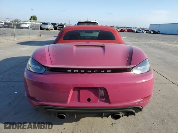 2024 Porsche 718 Boxster GTS 4.0 z VIN WP0CD2A86RK228359, wystawiony jako Copart lot #71429034 z przebiegiem 2 865 mil mil oraz Szkoda całkowita • Salvage title. Historia ofert i sprzedaży dostępna na DreamBid. Obrazek 6.