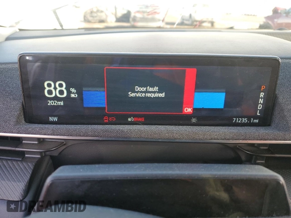 2021 Ford Mustang Mach-E Premium with VIN 3FMTK3SU6MMA01693, listed as a Copart auction lot 47369255 with 71,235 mi miles and Salvage Title. Bid and sale history available at DreamBid. Image 9.