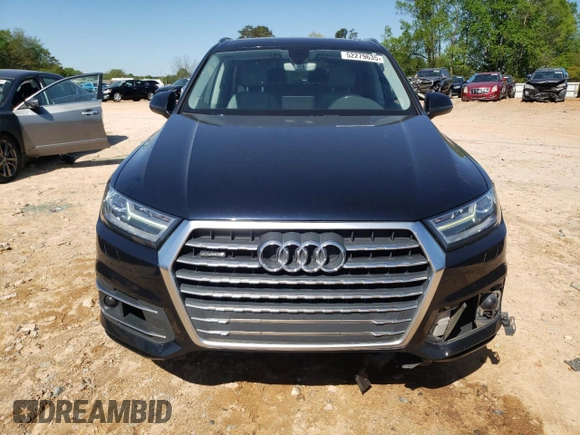 2017 Audi Q7 Premium Plus with VIN WA1LAAF75HD016052, listed as a Copart auction lot 52279635 with 136,083 mi miles and Salvage Title. Bid and sale history available at carsss.com. Image 5.