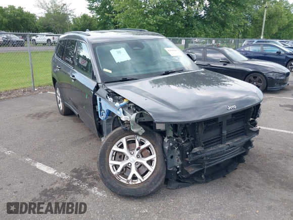 2021 Jeep Grand Cherokee Limited z VIN 1C4RJKBG1M8157263, wystawiony jako IAAI lot #42535943 z przebiegiem 70 231 mil mil oraz . Historia ofert i sprzedaży dostępna na DreamBid. Obrazek 1.