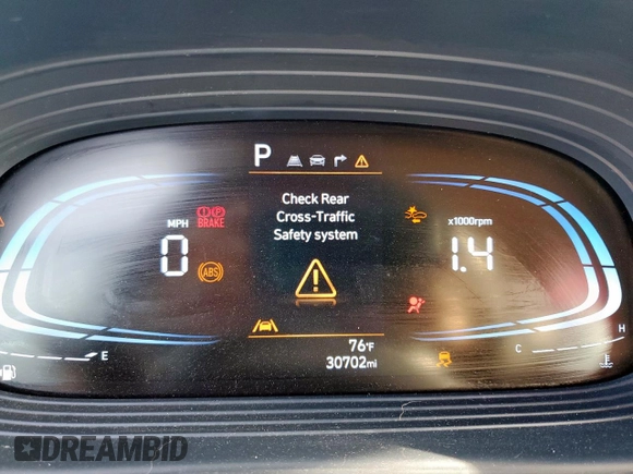 2023 Hyundai Venue SEL with VIN KMHRC8A33PU268433, listed as a Copart auction lot 58352515 with 30,702 mi miles and Clean title. Bid and sale history available at DreamBid. Image 9.