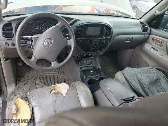 2005 Toyota Sequoia SR5 with VIN 5TDZT34AX5S246741, listed as a Copart auction lot 47055335 with 364,427 mi miles and Salvage Title. Bid and sale history available at carsss.com. Image 8.