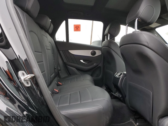 2022 Mercedes-Benz GLC 300 with VIN W1N0G8EB5NV331163, listed as a Copart auction lot 47469025 with 43,404 mi miles and Salvage Title. Bid and sale history available at DreamBid. Image 11.