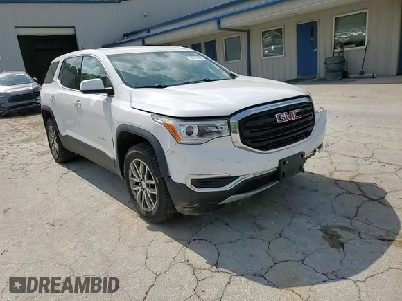 2018 GMC Acadia SLE with VIN 1GKKNRLA7JZ143208, listed as a Copart auction lot 55074595 with 67,027 mi miles and Salvage title. Bid and sale history available at DreamBid. Image 14.