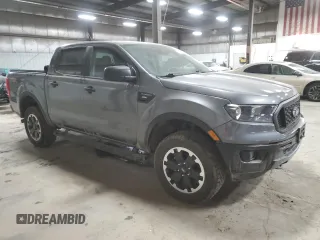 2021 Ford Ranger XL with VIN 1FTER4FH0MLD21833, listed as a Copart auction lot 48241235 with 63,220 mi miles and Salvage Title. Bid and sale history available at DreamBid. Image 4.
