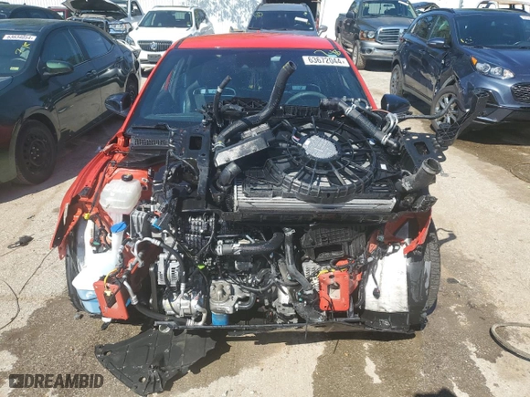 2021 Hyundai Veloster N with VIN KMHT36AH6MU010702, listed as a Copart auction lot 63672044 with 42,384 mi miles and Salvage Title. Bid and sale history available at carsss.com. Image 5.