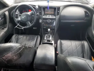 2009 Infiniti FX35 with VIN JNRAS18U39M104502, listed as a Copart auction lot 77545084 with 103,278 mi miles and Salvage Title. Bid and sale history available at carsss.com. Image 8.