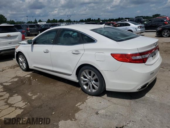 2012 Hyundai Azera z VIN KMHFG4JG6CA153582, wystawiony jako Copart lot #64809485 z przebiegiem 79 425 mil mil oraz Czysty tytuł • Clean title. Historia ofert i sprzedaży dostępna na DreamBid. Obrazek 2.