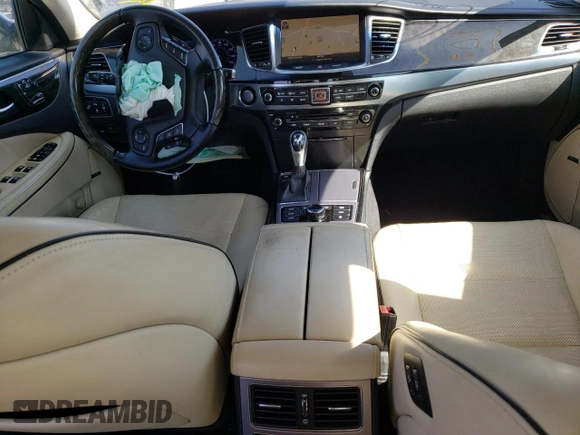 2016 Hyundai Equus Signature z VIN KMHGH4JH1GU104370, wystawiony jako Copart lot #73434934 z przebiegiem 102 457 mil mil oraz Szkoda całkowita • Salvage title. Historia ofert i sprzedaży dostępna na DreamBid. Obrazek 8.