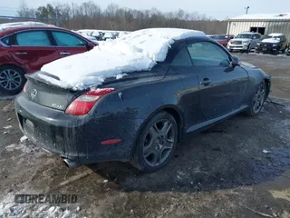 2006 Lexus SC 430 z VIN JTHFN48Y269008343, wystawiony jako IAAI lot #41233248 z przebiegiem 211 487 mil mil oraz . Historia ofert i sprzedaży dostępna na DreamBid. Obrazek 4.