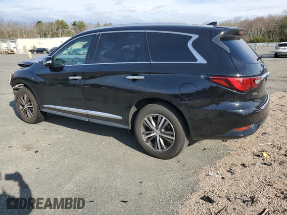 2019 Infiniti QX60 Luxe with VIN 5N1DL0MM1KC519125, listed as a Copart auction lot 49373635 with 71,673 mi miles and Salvage Title. Bid and sale history available at DreamBid. Image 2.
