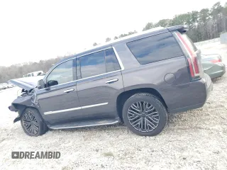 2018 Cadillac Escalade Luxury z VIN 1GYS4BKJ5JR372763, wystawiony jako Copart lot #44122245 z przebiegiem Nie podano mil oraz Szkoda całkowita • Salvage title. Historia ofert i sprzedaży dostępna na DreamBid. Obrazek 2.