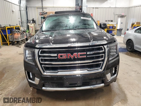 2023 GMC Yukon XL SLT with VIN 1GKS2GKD1PR259778, listed as a Copart auction lot 49432325 with 26,049 mi miles and Salvage Title. Bid and sale history available at DreamBid. Image 5.