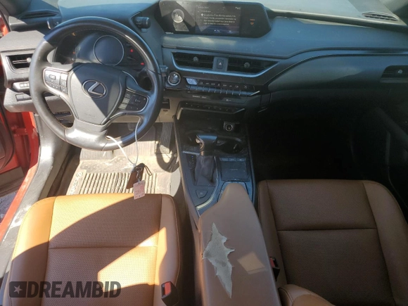 2022 Lexus UX with VIN JTHP3JBH1N2046820, listed as a Copart auction lot 46188775 with 87,613 mi miles and Salvage Title. Bid and sale history available at carsss.com. Image 8.