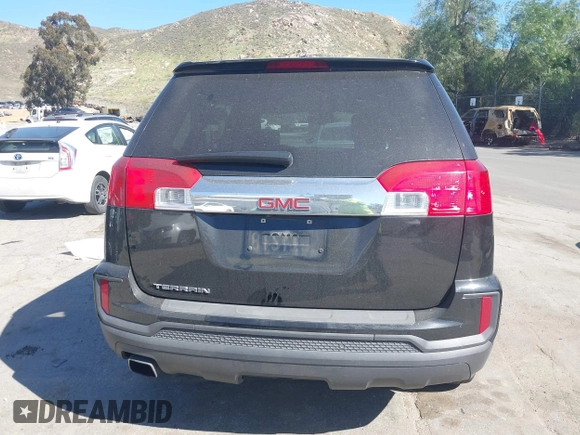 2017 GMC Terrain SLE with VIN 2GKALMEK2H6347849, listed as a IAAI auction lot 41634216 with 61,405 mi miles. Bid and sale history available at carsss.com. Image 17.
