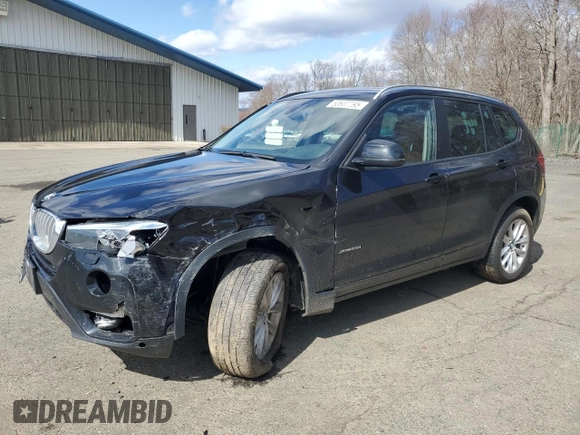 2017 BMW X3 xDrive28i z VIN 5UXWX9C31H0T19319, wystawiony jako Copart lot #50607795 z przebiegiem 137 741 mil mil oraz Szkoda całkowita • Salvage title. Historia ofert i sprzedaży dostępna na DreamBid. Obrazek 1.
