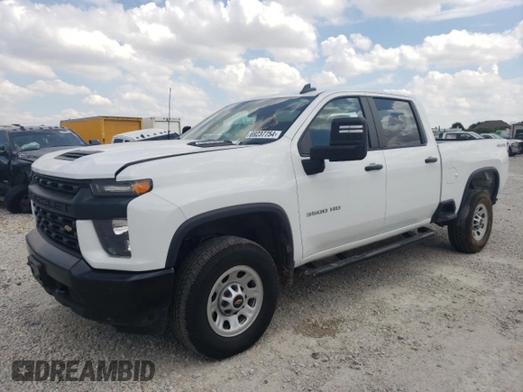 2023 Chevrolet Silverado 3500HD Work Truck with VIN 1GC4YSEY6PF175641, listed as a Copart auction lot 69237754 with 33,168 mi miles and Salvage Title. Bid and sale history available at carsss.com. Image 1.