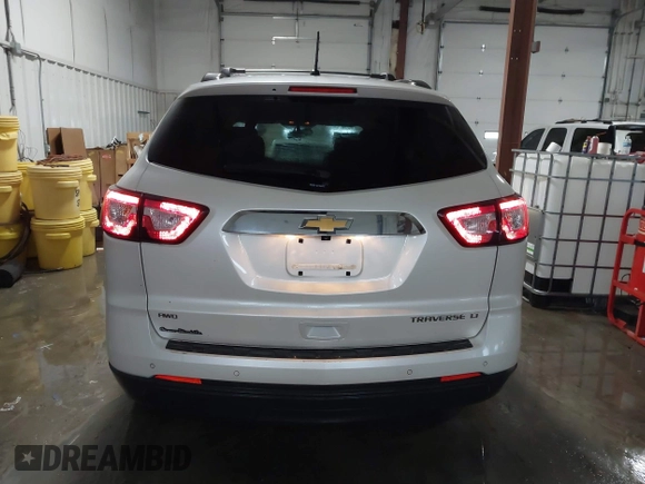 2013 Chevrolet Traverse LT with VIN 1GNKVGKD4DJ204519, listed as a IAAI auction lot 41600391 with 190,295 mi miles and . Bid and sale history available at DreamBid. Image 16.