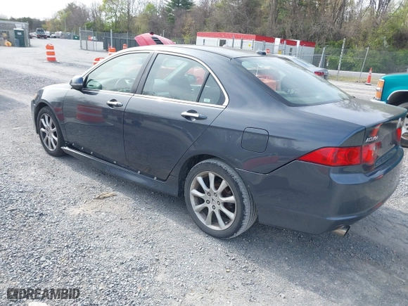 2006 Acura TSX with VIN JH4CL968X6C040128, listed as a IAAI auction lot 42054197 with 245,884 mi miles. Bid and sale history available at carsss.com. Image 3.