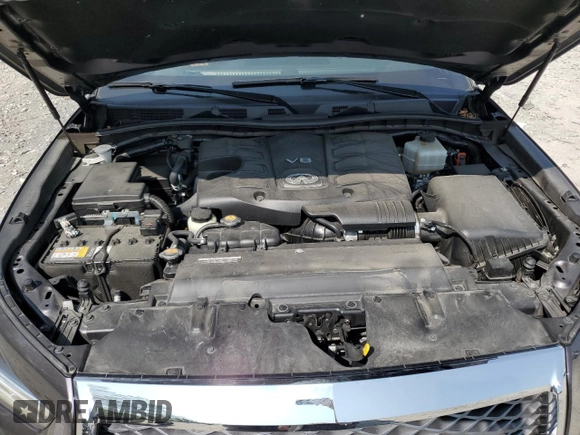 2022 Infiniti QX80 SENSORY with VIN JN8AZ2BE6N9291755, listed as a Copart auction lot 69965224 with 28,402 mi miles and Salvage Title. Bid and sale history available at carsss.com. Image 12.