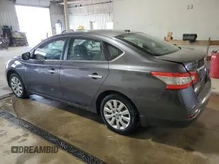 2015 Nissan Sentra SL with VIN 3N1AB7AP8FY294283, listed as a Copart auction lot 55324275 with 123,790 mi miles and Salvage Title. Bid and sale history available at DreamBid. Image 2.