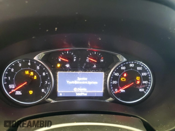 2022 GMC Terrain SLT with VIN 3GKALPEVXNL163889, listed as a Copart auction lot 71799184 with 30,697 mi miles and Salvage Title. Bid and sale history available at carsss.com. Image 9.