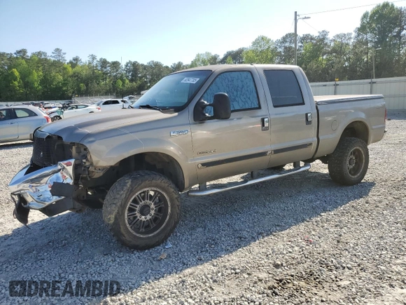 2003 Ford F-350 XL with VIN 1FTSW31F63EA39632, listed as a Copart auction lot 52947705 with 372,288 mi miles and Salvage title. Bid and sale history available at DreamBid. Image 1.