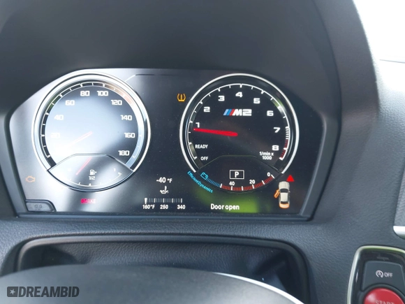 2021 BMW M2 Competition with VIN WBS2U7C00M7G44575, listed as a IAAI auction lot 41602801 with 17,453 mi miles. Bid and sale history available at carsss.com. Image 6.