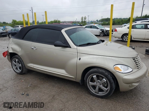 2005 Chrysler PT Cruiser with VIN 3C3EY45X85T584450, listed as a Copart auction lot 59306715 with 42,038 mi miles and Salvage title. Bid and sale history available at DreamBid. Image 4.
