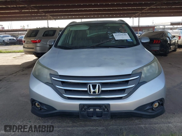 2012 Honda CR-V EX-L with VIN 2HKRM3H71CH510928, listed as a IAAI auction lot 41939648 with 134,042 mi miles. Bid and sale history available at carsss.com. Image 6.