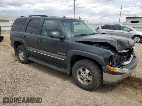 2003 Chevrolet Tahoe LS with VIN 1GNEK13ZX3J311862, listed as a Copart auction lot 54872545 with 198,579 mi miles and Salvage Title. Bid and sale history available at DreamBid. Image 4.