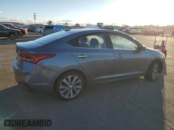 2019 Hyundai Accent Limited with VIN 3KPC34A33KE051989, listed as a Copart auction lot 87258804 with 67,527 mi miles and Non Repairable. Bid and sale history available at carsss.com. Image 3.