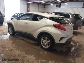 2020 Toyota C-HR LE with VIN NMTKHMBX9LR111360, listed as a IAAI auction lot 41293693 with 1 mi miles. Bid and sale history available at carsss.com. Image 3.