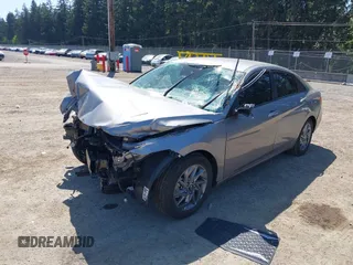 2024 Hyundai Elantra SEL with VIN KMHLM4DG9RU758372, listed as a IAAI auction lot 42165823 with 8,744 mi miles and . Bid and sale history available at DreamBid. Image 17.