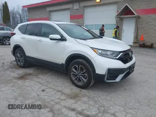 2020 Honda CR-V EX with VIN 2HKRW2H58LH673689, listed as a IAAI auction lot 41837333 with 33,237 mi miles. Bid and sale history available at carsss.com. Image 1.