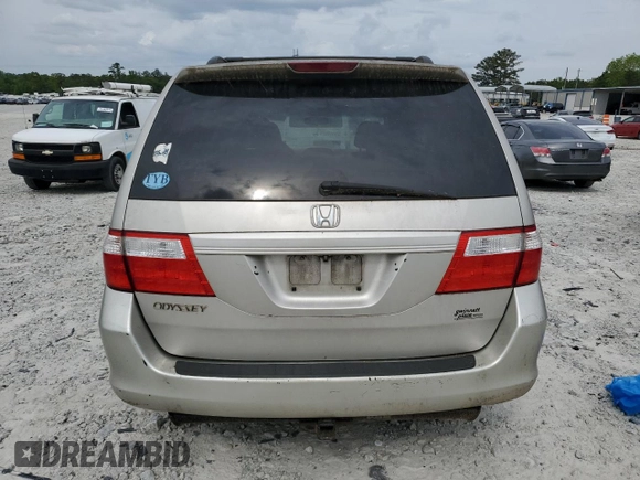 2006 Honda Odyssey EX-L с VIN 5FNRL38646B083497, выставлен на аукционе Copart как лот 55463565 с пробегом Не указан миль и Чистый • Clean title. История ставок и продаж доступна на DreamBid. Изображение 6.