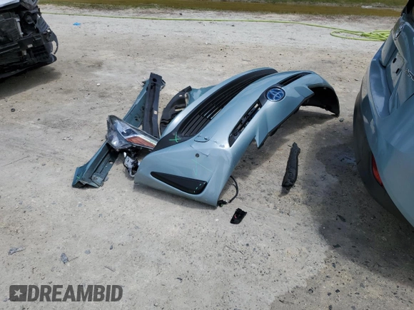 2020 Toyota Prius L Eco with VIN JTDKARFU5L3110386, listed as a Copart auction lot 54043065 with 75,579 mi miles and Salvage Title. Bid and sale history available at DreamBid. Image 12.