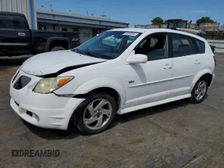 2006 Pontiac Vibe with VIN 5Y2SL65876Z420022, listed as a Copart auction lot 66098054 with 292,986 mi miles and Salvage Title. Bid and sale history available at carsss.com. Image 1.