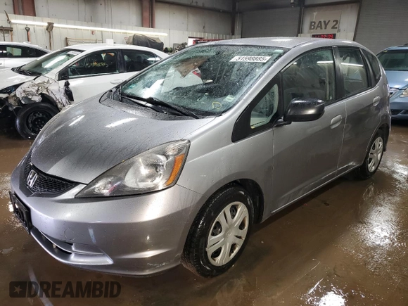 2010 Honda Fit with VIN JHMGE8H26AC016531, listed as a Copart auction lot 51598885 with 88,334 mi miles and Salvage Title. Bid and sale history available at carsss.com. Image 1.