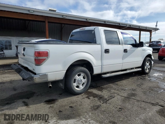 2010 Ford F-150 XL with VIN 1FTFW1CV2AFC91864, listed as a Copart auction lot 51436155 with 131,935 mi miles and Salvage Title. Bid and sale history available at carsss.com. Image 3.