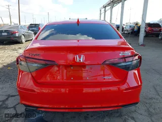 2025 Honda Civic Sedan Hybrid Sport with VIN 2HGFE4F8XSH311869, listed as a IAAI auction lot 41349287 with 3,814 mi miles. Bid and sale history available at carsss.com. Image 17.