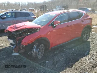 2022 Lexus NX with VIN JTJGGCEZ3N2002823, listed as a Copart auction lot 85219924 with 55,622 mi miles and Salvage Title. Bid and sale history available at carsss.com. Image 1.