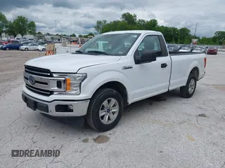 2019 Ford F-150 XL z VIN 1FTMF1C51KKC79270, wystawiony jako IAAI lot #42337543 z przebiegiem 146 916 mil mil oraz . Historia ofert i sprzedaży dostępna na DreamBid. Obrazek 2.